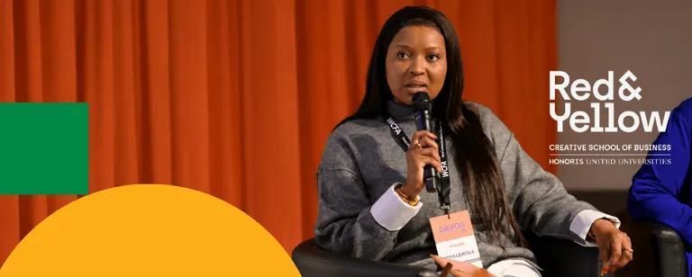 Mbali Bhengu Red & Yellow Davos Communications Summit