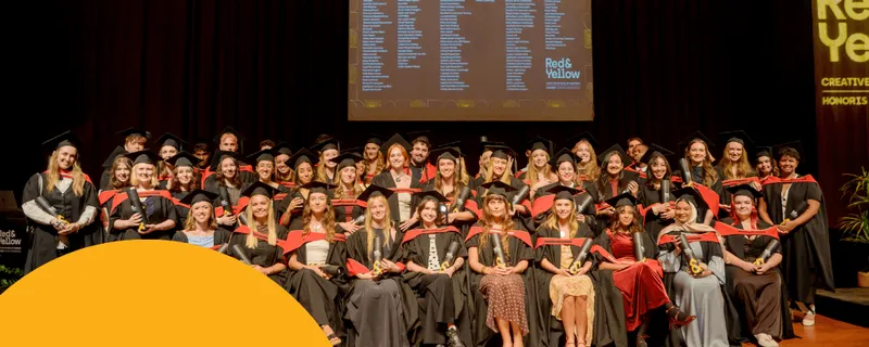 Red & Yellow Graduation: Class of 2025