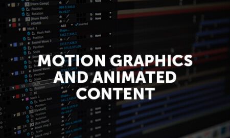 Motion Graphics & Animated Content Course Card