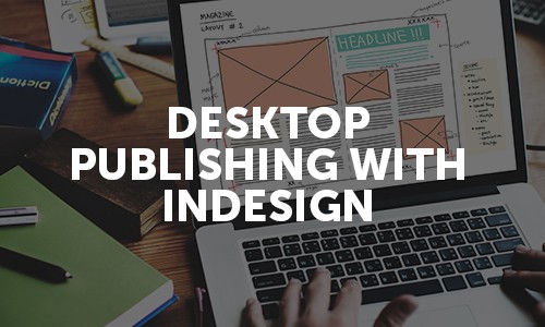 Desktop Publishing with InDesign Course Card